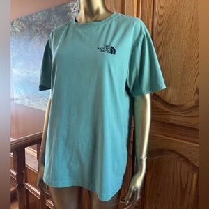 The North Face Men's Teal Short Sleeve Tee